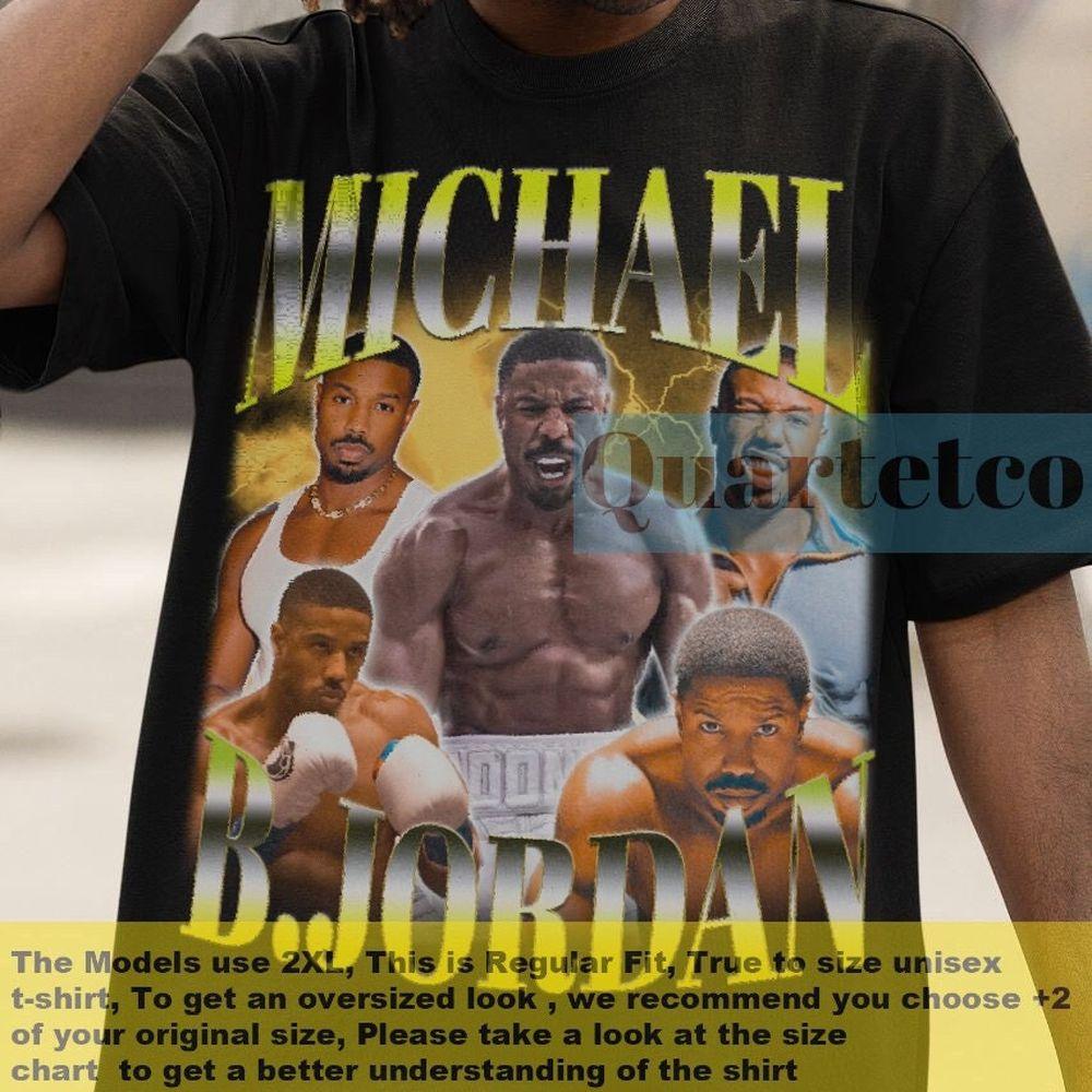 Vintage Michael B Jordan Vuitino Shirt Vintage Michael B Jordan Vuitino Shirt